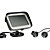  Car Rear View Parking System Kit With Camera-  3.5" Color Monitor- Sensors