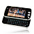  n97c style quad bi-bande double carte Bluetooth caméra TV à écran tactile slide Cell Phone Black 2 Go de mémoire TF (à partir de 5 unités)