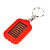  keychain conduit lampe de poche solaire rouge (hmm014)