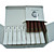  1 Parcle Multi-flavor Atomized Cartridges DZY010 for E-cigar DSE701 (5 Pcs Cartridges)