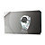  W968 Qaud Band FM Pineapple Veins Surface Design Watch Cell Phone Silver (2GB TF Card)