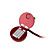 unique, pomme rouge téléphone par ligne terrestre (couleurs assorties)
