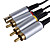  s-video audio av cable de vídeo para PSP 2000