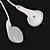  auriculares con control remoto para PSP (blanco)