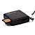  A6 Combination Mobile Phone Smartcable CardReader Charger Accessory Black (QWN183)