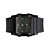  de silicone bande numérique + analogique montre-bracelet multi-affichage pour les femmes (noir)