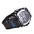  Waterproof EL Digital Sport Automatic Wrist Watch (Black)