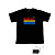  son et la musique activée visualiseur el danseur vu spectre t-shirt (4 * AAA)