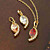  18K Gold Plated CZ Cubic Zirconia Necklace (0292-00209-29)