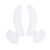  exhausteurs de seins en silicone / encarts soutien-gorge (la paire)