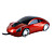  auto sportive del mouse ottico con cavo usb stile (marrone)