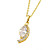  18K Gold Plated CZ Cubic Zirconia Necklace (0292-00209-29)