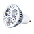  GU10 3 x 1W LED lampe cap 220V