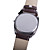  Stylish Black Leather Band Man's Wrist Watch