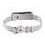  2gb kristal diamant stijl usb flash drive armband (zilver)