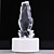  RGB Light LED Charming Drog Shaped Toy (3*AG13)