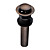 bronze antigo bronze ralo da pia de cobre (0572-wyx03)