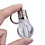  bonito dedo levou keychain lâmpada