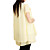  Bow-tie Layered Asymmetrical Layered Lower Dem Sepcial Sleeves Maternity Dress / Maternity Wear (FF-4202BE303-0736)