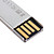  Memoria USB de 8GB Con Aspecto de Llave - Plateada