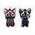  cute cat telefono cellulare fascino per coppia