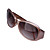 dames à la mode des lunettes de soleil uv 'objectif de protection de résine