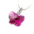  brillante de cristal y plata de ley 925 con platinados colgante (0801-10267-10273). más colores disponibles