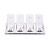  quad usb Akku-Ladestation / stand / Dock mit Akkus für Wii / Wii u Fernbedienung