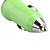  700mA sigaretta auto adattatore USB alimentata / caricatore (12V/24V DC)-verde