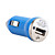  700mA de cigarrillos del automóvil alimentado usb adaptador / cargador (12V/24V DC)-azul