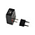  Universal Travel Adaptor with USB - Europe - Asia - USA - UK (SNQ5451)