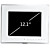  12 Zoll Digital Photo Frame mit media player (dpf005)