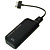  emergencia portátil cargador de batería con cable usb para ipod / iphone (negro)