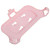  parabrisas de automóviles titular de montaje giratorio para el iPhone 3GS / 4 - rosa