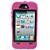  extra stevige, beschermende invloed behuizing geval + lcd screen protector voor de iphone 4 (roze)
