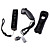  Mando y Nunchuk + Carcasa para Wii (Negro)