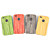  Silicone Protective Case for iPhone 4 - Grid (4 Colors Per Pack)(CZAH272)