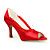  SALINAS - Scarpe aperte in punta Matrimonio Sposa Satin Pizzo