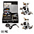  professionele tattoo kit met 2 tatoeage geweren en lcd power