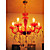 lustre de cristal da vela 6-luz k9 (0944-941-6)