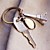  "Destination Wedding" Eiffel Tower Keyring in Velvet Gift Bag