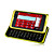  N98 WIFI TV QWERTY Dual Card Dual Camera Touch Screen Cell Phone Yellow(2GB TF Card)