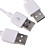  3-в-1 USB кабель комплект для iphone / Nokia / BlackBerry / HTC