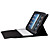  Compact PU Leather Case with Keyboard for Apple iPad (Black)