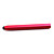  en alliage d'aluminium tactile stylet pour iPad, iPad 2 et le nouvel iPad (rouge)