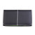  Wallet Leather Case for iPhone 4 (Black/Green)