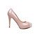  PU cuir à talons hauts fermé orteils chaussure de mode (1131-F450)
