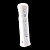  MotionPlus met beschermende siliconen case / hoes voor de Wii / Wii U remote (wit)