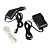 5 "voiture hd écran tactile pliable navigateur GPS-transmetteur intégré 4 Go de mémoire multimédia-jeux-fm (szc6251)