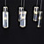  8-lumière k9 pendentif en cristal avec abat-jour en verre (0942-98039-d-8a)